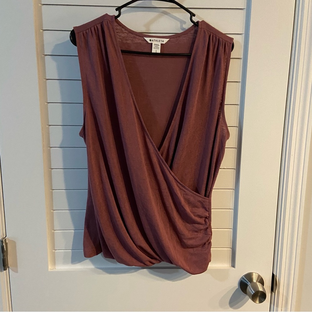 Athleta Breezy Wrap Tank Camisole Size Large